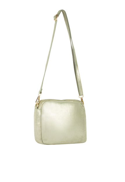 IZIA Damen Leder Schultertasche