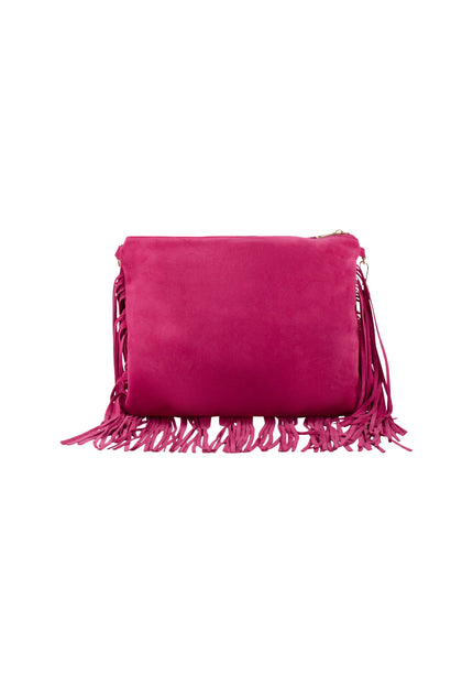 Izia Women's Leather Fringed Bag