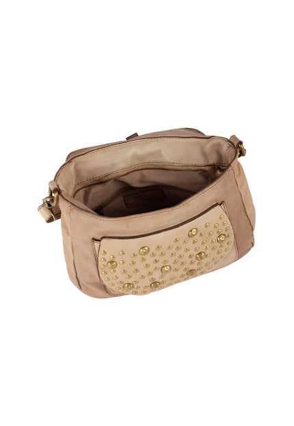 FELIPA Damen Lederhandtasche mit Nieten