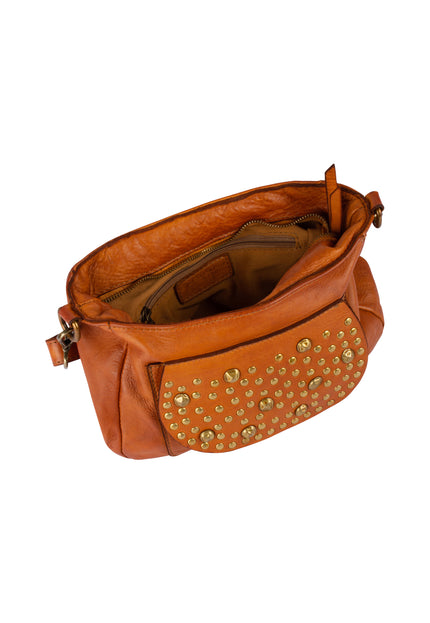 FELIPA Damen Lederhandtasche mit Nieten