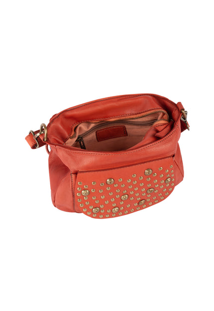 FELIPA Damen Lederhandtasche mit Nieten