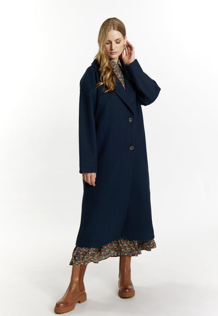 Dreimaster vintage Women's Transitional Coat In A Wool Look