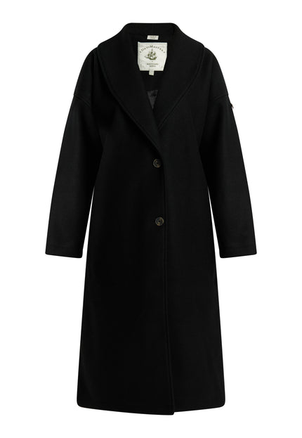 Dreimaster vintage Women's Transitional Coat In A Wool Look