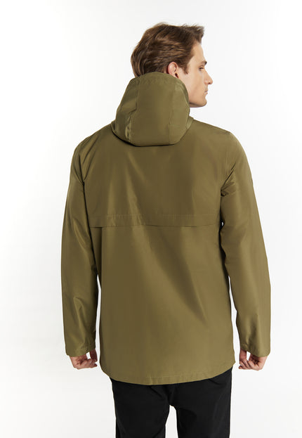 Dreimaster maritim Herren Regenjacke aus recycelten Materialien