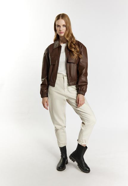 Dreimaster vintage Women's Leather Blouson