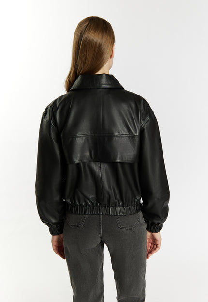 Dreimaster vintage Women's Leather Blouson