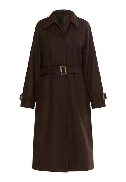 Dreimaster klassik Women's Transitional Coat Made Of Wool Blend