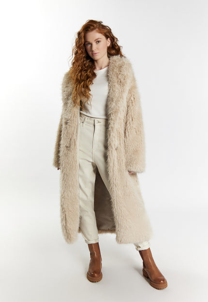 DreiMaster Vintage Women's Faux Fur Coat