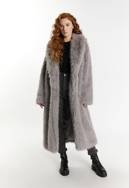 DreiMaster Vintage Women's Faux Fur Coat