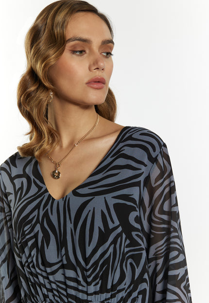 Faina Women's Zebra Print Dress