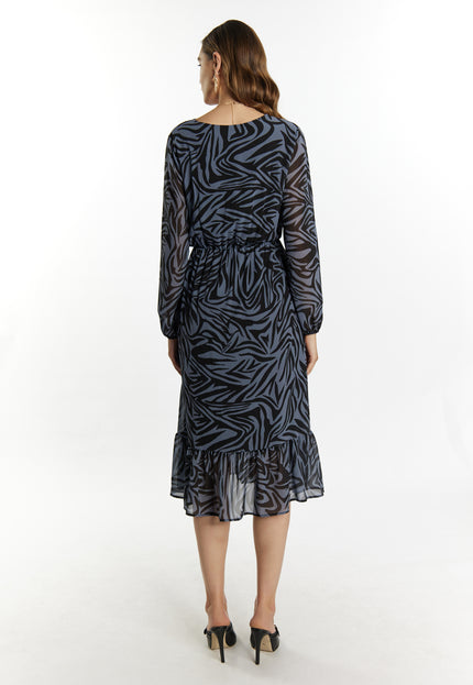 Faina Women's Zebra Print Dress