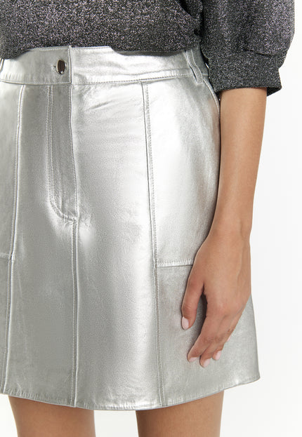 Faina Women's Leather Skirt