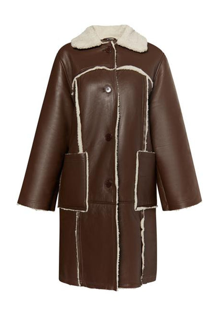 Dreimaster vintage Women's Lamb Nappa Coat