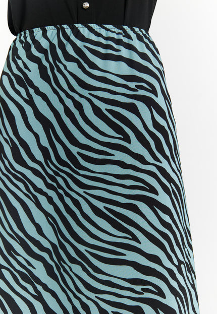 Faina Women's Zebra Print Skirt