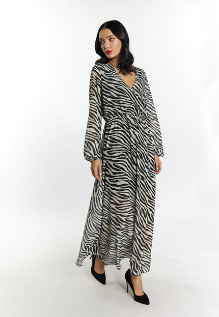 Faina Women's Zebra Print Dress