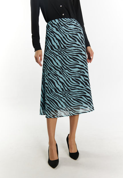 Faina Women's Zebra Print Skirt