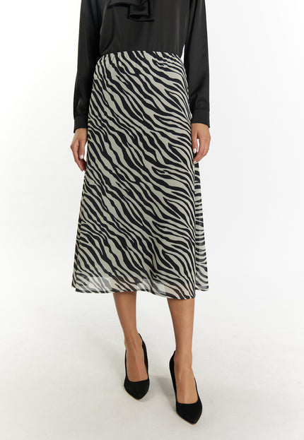 Faina Women's Zebra Print Skirt