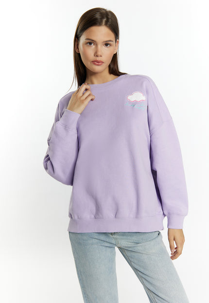 Mymo Women's Sweatshirt With Appliqué