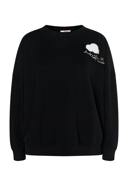 Mymo Women's Sweatshirt With Appliqué