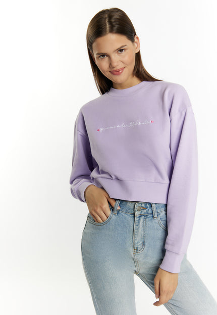 Mymo Women's Cropped Sweatshirt