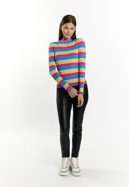 Mymo Women's Rib Knit Sweater