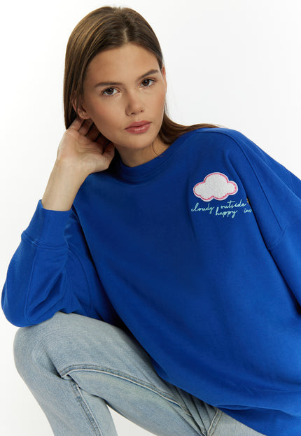 Mymo Women's Sweatshirt With Appliqué