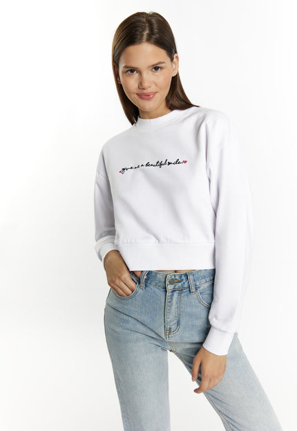 Mymo Women's Cropped Sweatshirt