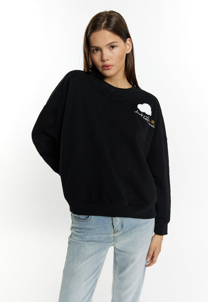 Mymo Women's Sweatshirt With Appliqué