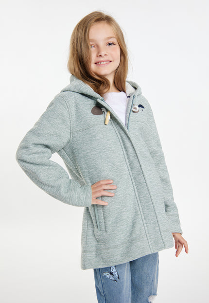 Schmuddelwedda  Knitted Fleece Uffle Coat For Girls