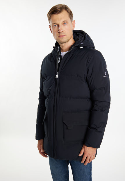 Dreimaster maritim Men's Winter Jacket With Padding