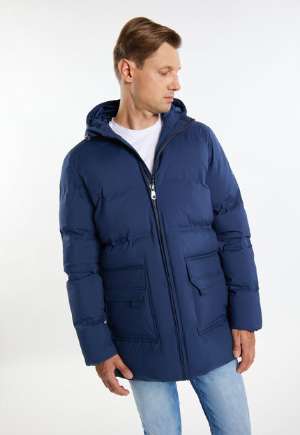 Dreimaster maritim Men's Winter Jacket With Padding