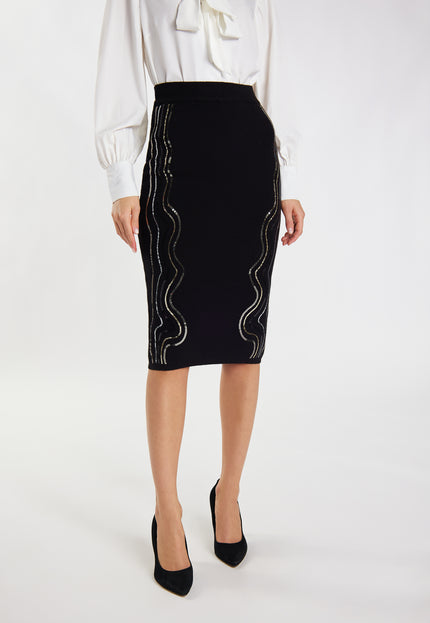 Faina Women's Knit Midi Skirt