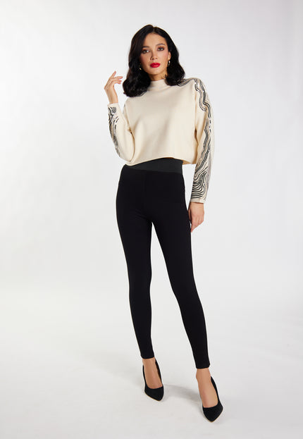 Faina Women's Knitted Sweater With Sequins