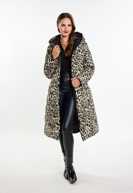 Faina Women's Long Quilted Coat