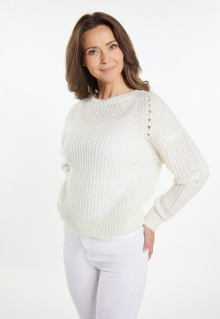 Usha white label Women's Knitted Sweater