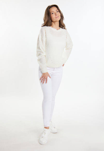 Usha white label Women's Knitted Sweater