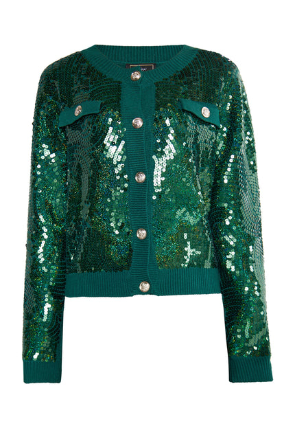 Faina Women's Cardigan With Sequins