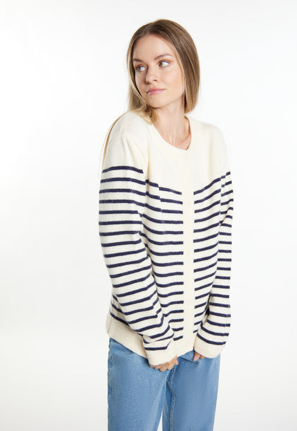 DreiMaster Maritim Damen Cardigan + Einkaufstaschen-Set