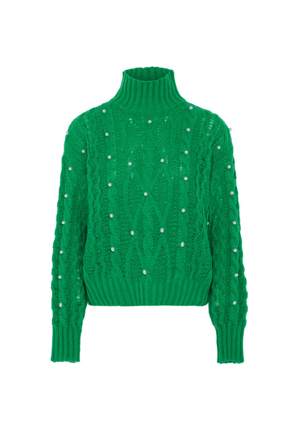 Faina Women's Sweater With Pearls