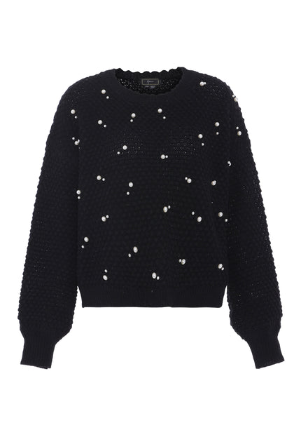 Faina Women's Sweater With Pearls