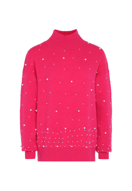 Faina Women's Sweater With Pearls