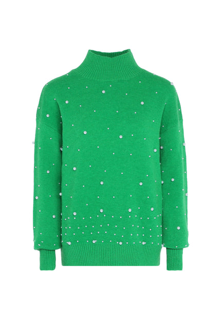 Faina Women's Sweater With Pearls