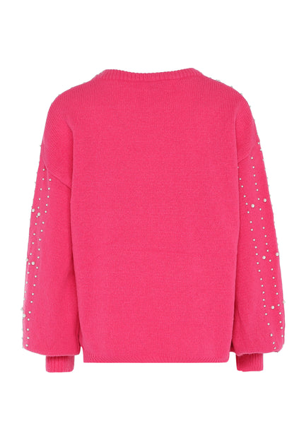 Faina Women's Sweater With Pearls