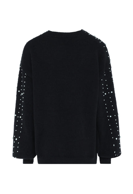 Faina Women's Sweater With Pearls