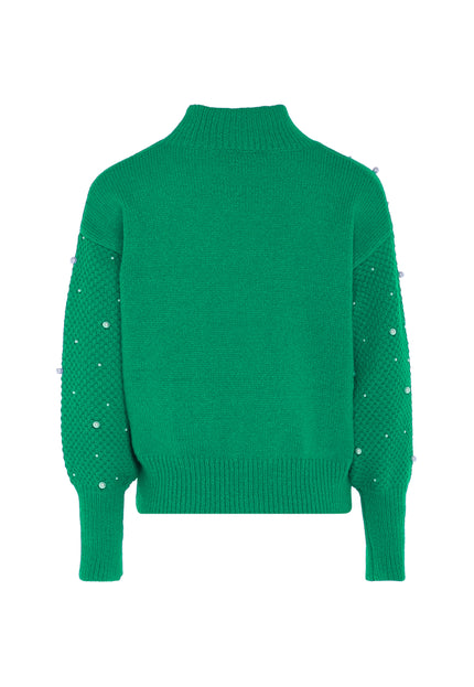 Faina Women's Sweater With Pearls