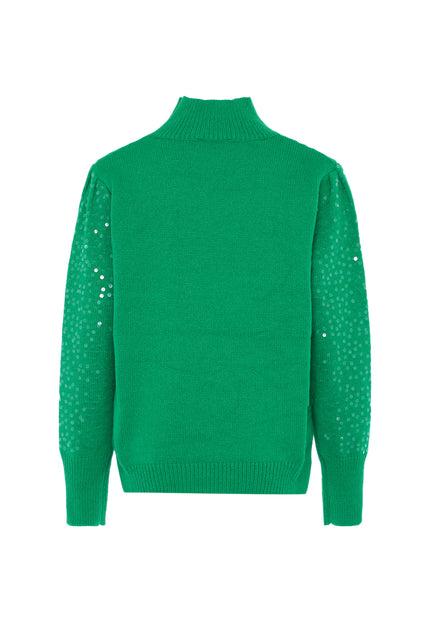 Faina Women's Knitted Sweater With Sequins