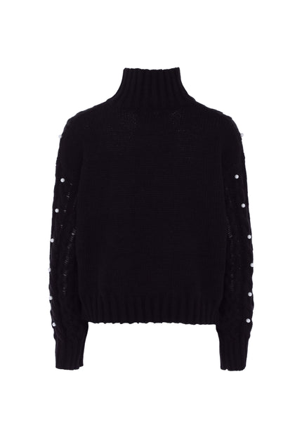 Faina Women's Sweater With Pearls