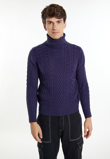 Mo Men's Cable Knit Sweater