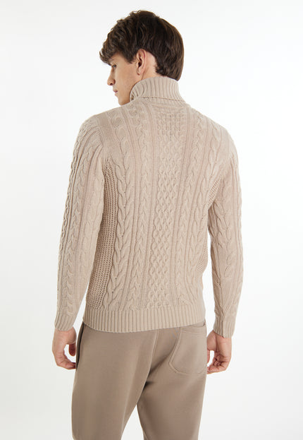 Mo Men's Cable Knit Sweater