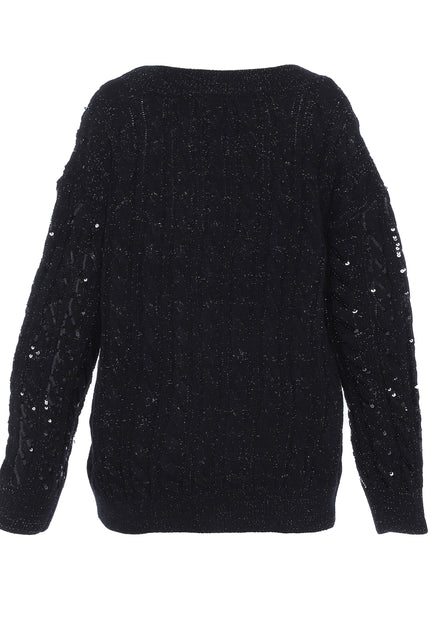 Faina Women's Knitted Sweater With Sequins